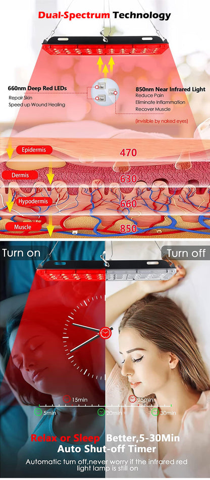 Earth Connect Infrared Physiotherapy Lamp